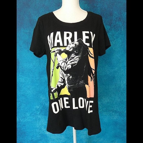 torrid Tops - Bob Marley Tee Shirt Zion Torrid Size 0 (12/Large)